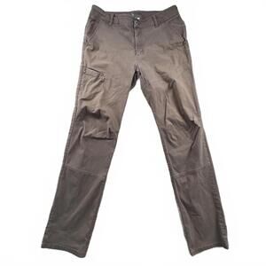 Mountain Hardwear Men's Pants Brown 32x31 Convertible Hiking Capris
